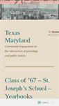 Mobile Screenshot of friendsoftexasmaryland.org