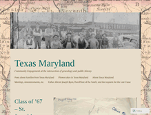 Tablet Screenshot of friendsoftexasmaryland.org